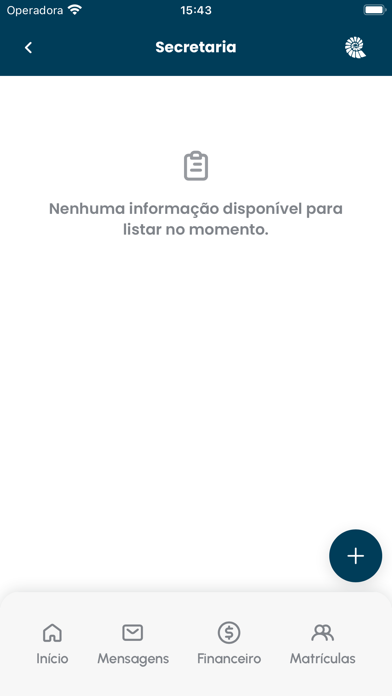 CEFIP Aluno Screenshot