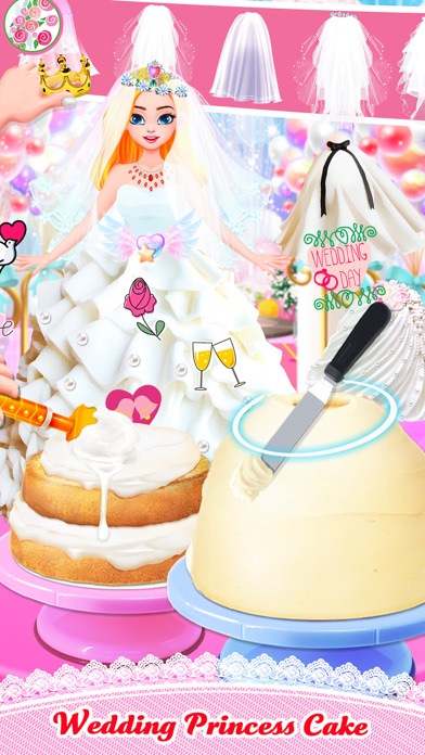 Wedding Rainbow Cake Screenshot