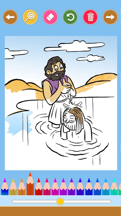 Bible Coloring Pages Games Screenshot