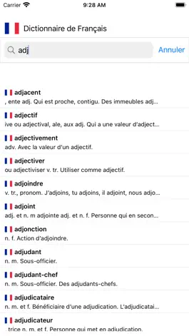 Game screenshot French - Dictionary hack