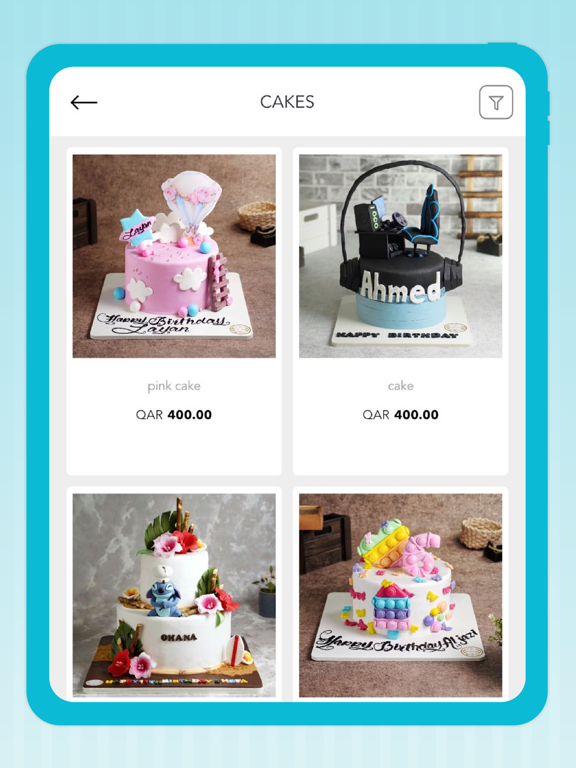 Kidzy App iPad screenshot 4 - Shopping app