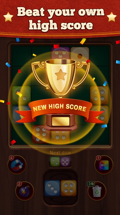 Woody Dice Merge Puzzle screenshot-3