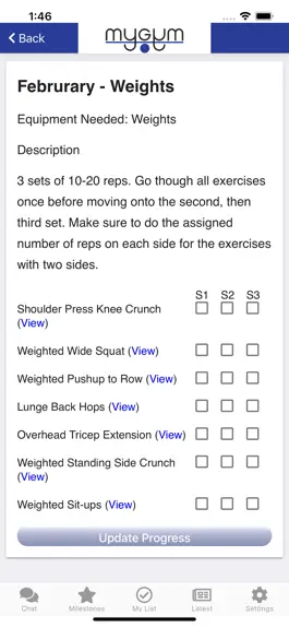 Game screenshot MyGym Balance apk