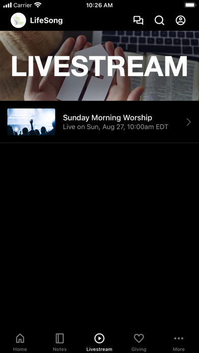 LifeSong Church Monticello Screenshot