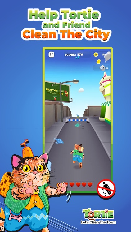 Tortie: Let's Clean The Town