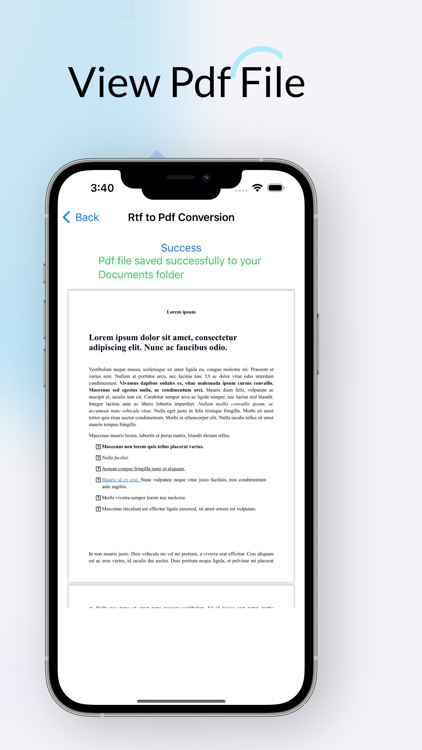 Rtf To Pdf Converter screenshot-4