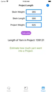 How to cancel & delete yarn amount calculator 1