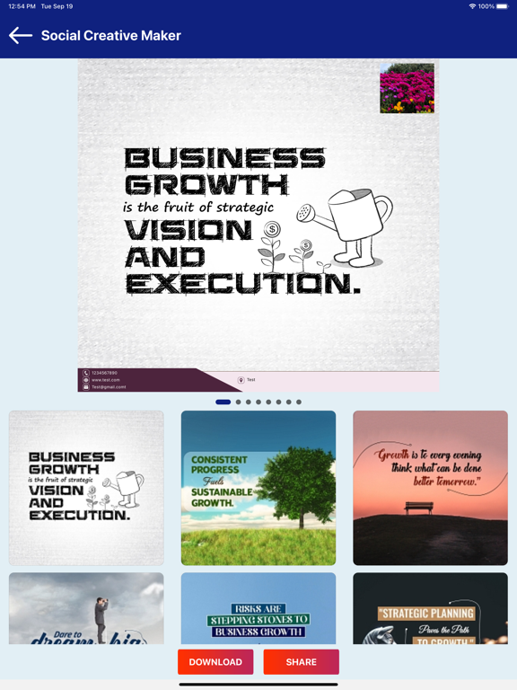 App screenshot