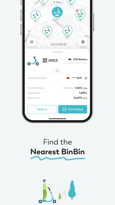 BinBin Scooters Screenshot