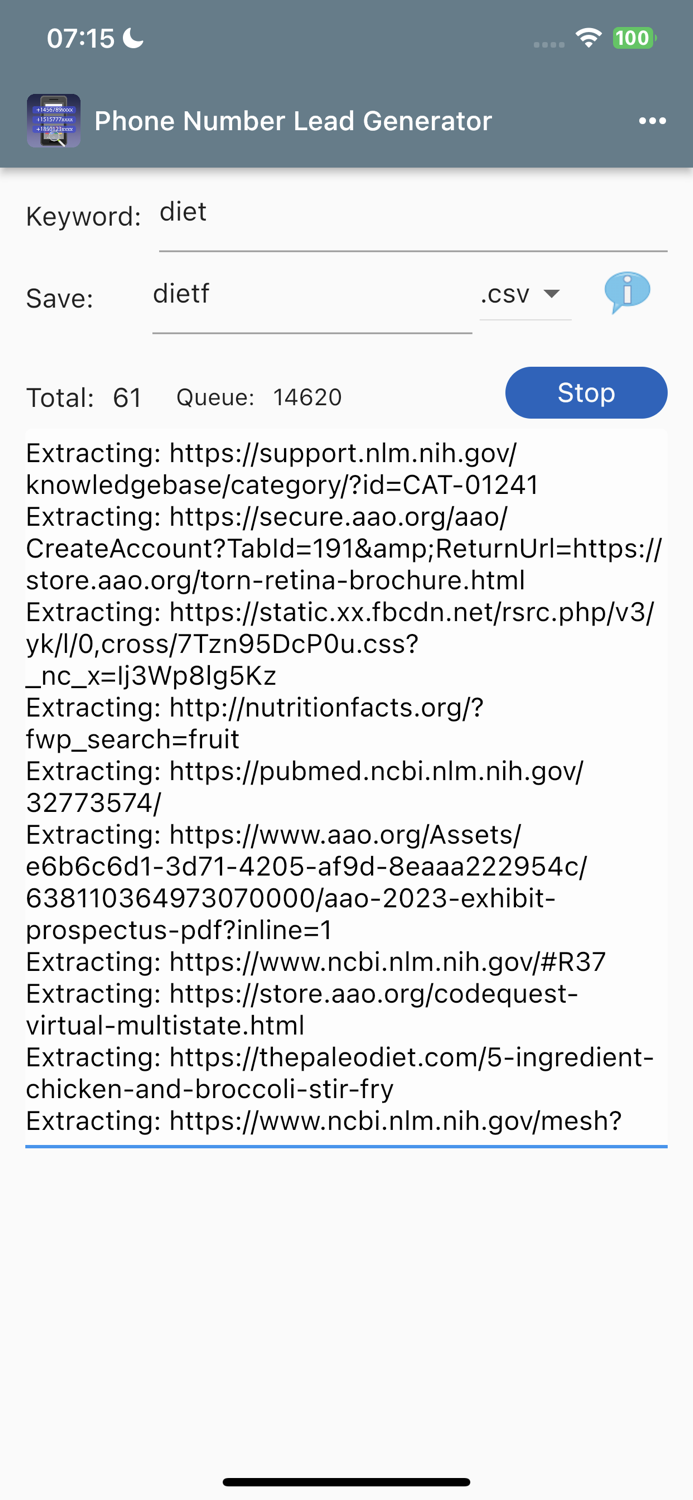 Phone Number Lead Generator