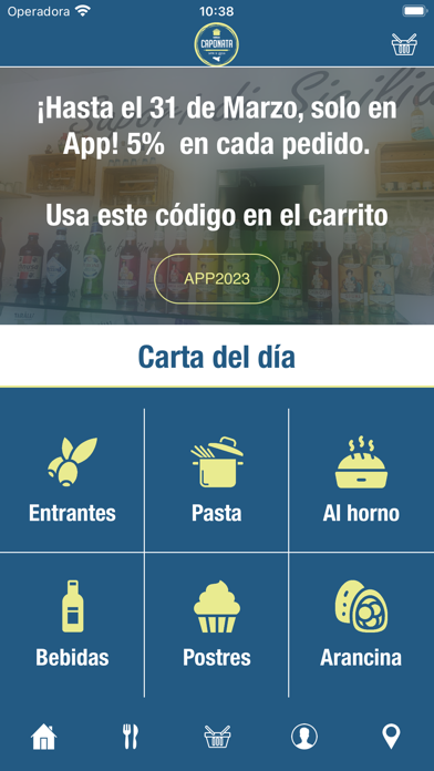 Caponata - Comida italiana Screenshot