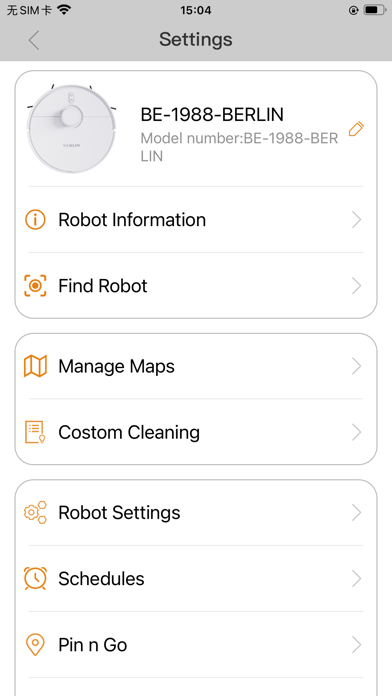 BERLIN Robot Screenshot
