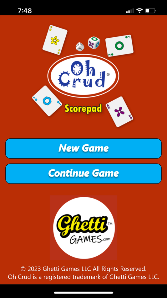 #4. Oh Crud Scorepad (iOS) Podle: Ghetti Games LLC