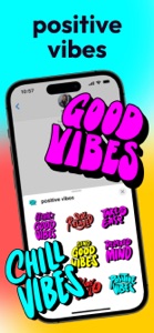 positive vibes screenshot #1 for iPhone