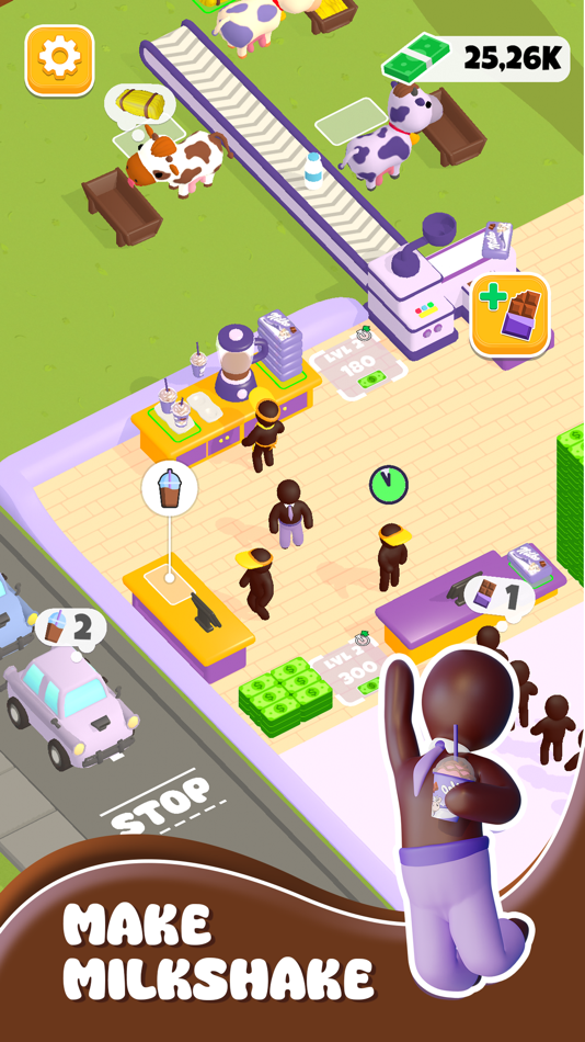 #7. Chocoland - Idle Game (iOS) By: YAMY STUDIO YAZILIM VE OYUN GELISTIRME ANONIM SIRKETI