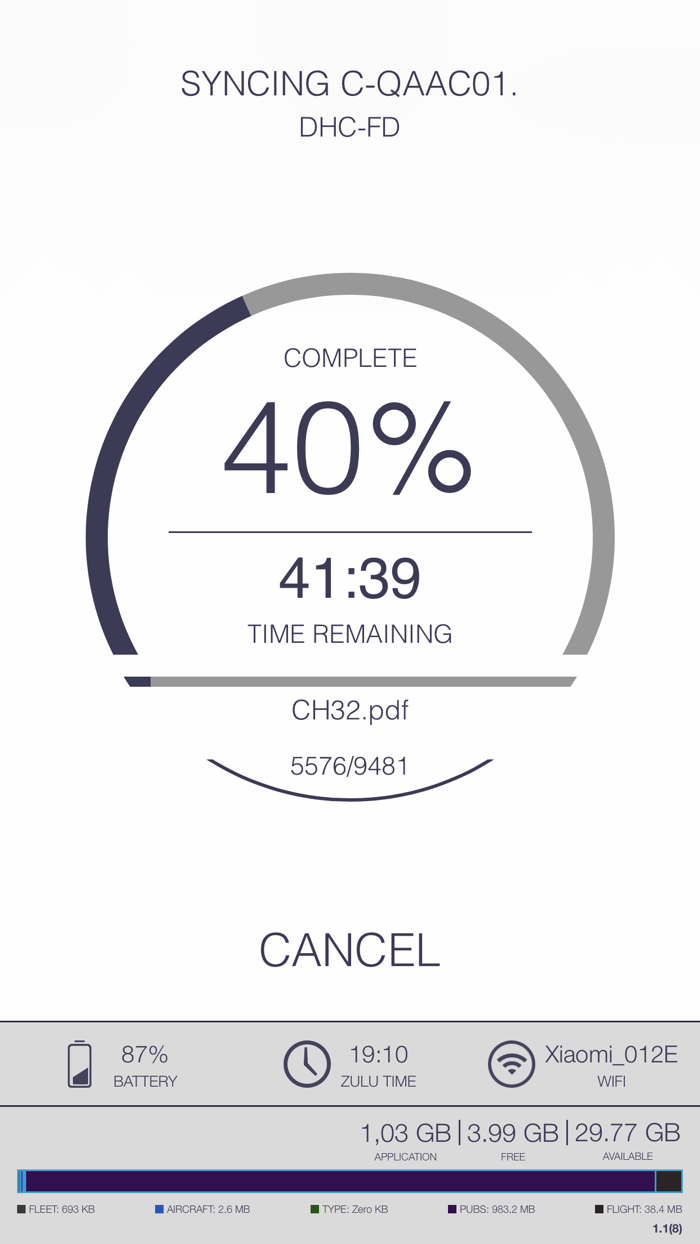 De Havilland Flight Deck