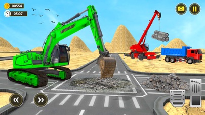 Heavy Excavator Dump Truck 3D Screenshot