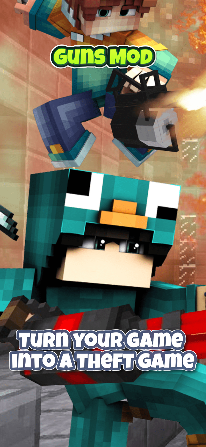 Gangster - gun city and car mods