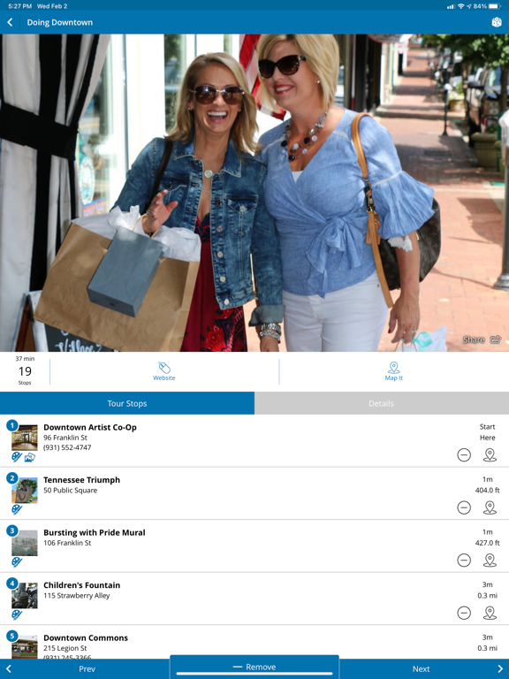 Visit Clarksville TN iPad screenshot 7 - Travel app