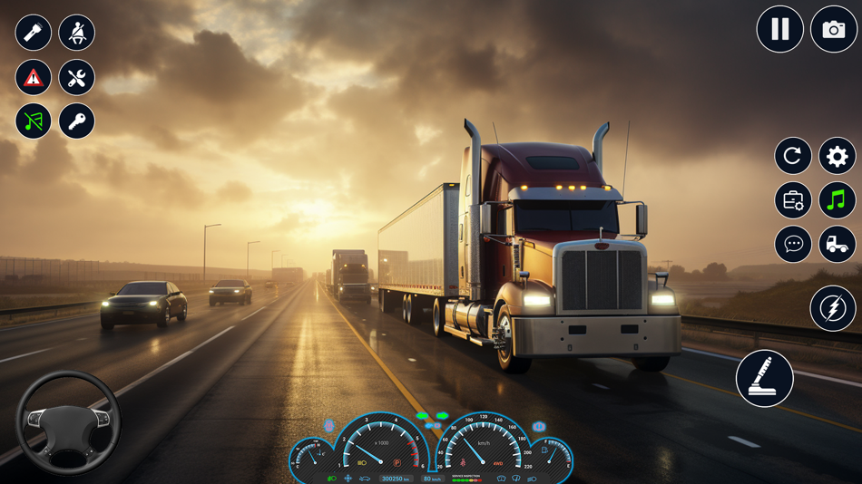 #1. American Truck Simulator 3D (iOS) Bởi: Muhammad Ahmad Fraz