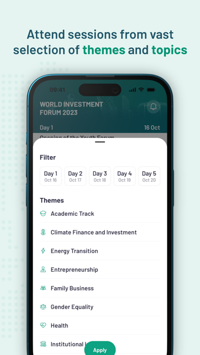 World Investment Forum 2023 Screenshot