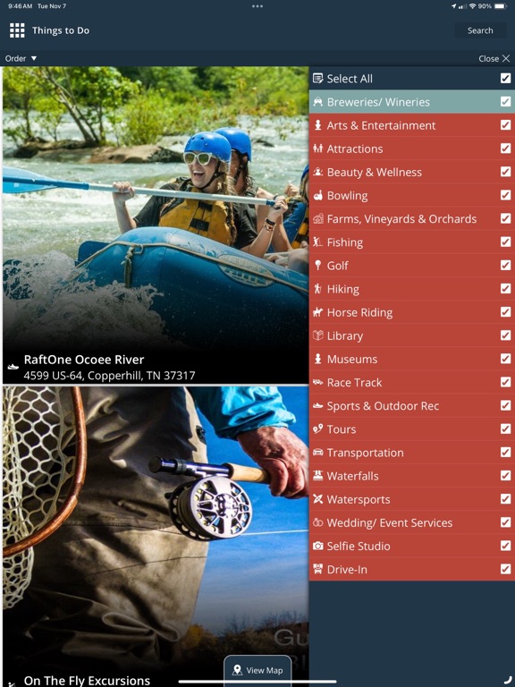 Visit Blue Ridge GA! iPad screenshot 5 - Travel app