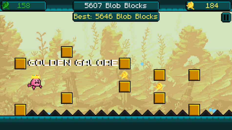 #2. Blobby Run (iOS) 由: Dylan Peacock
