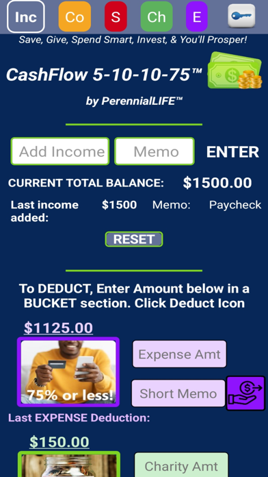 CashFlow 5 10 10 75 Screenshot