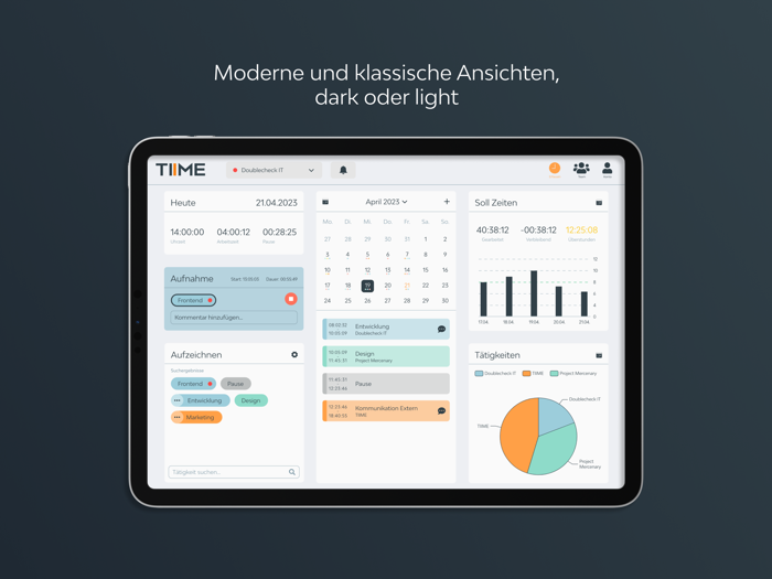 TIIME Zeiterfassung