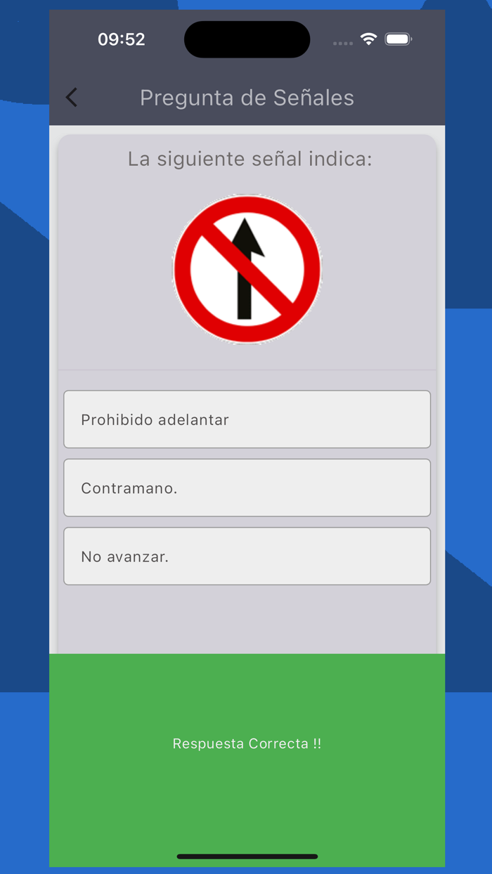 Preguntas examen de conducir