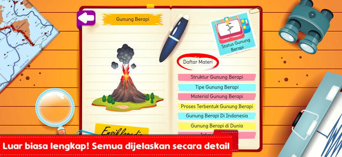 Marbel Sains  Gunung Berapi