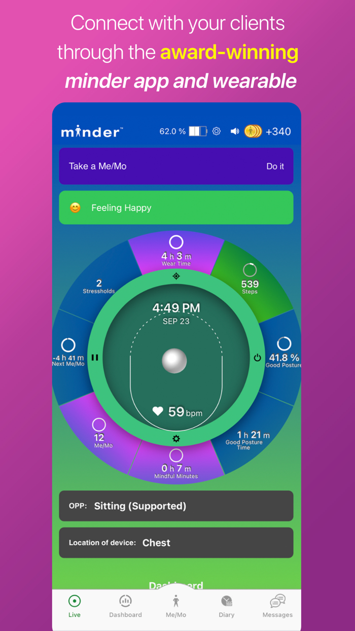 minderPRO Health Coach CRM