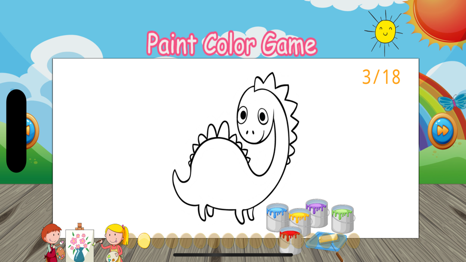 #2. Paint Color Game (iOS) 由: Napaphorn Tibyakad