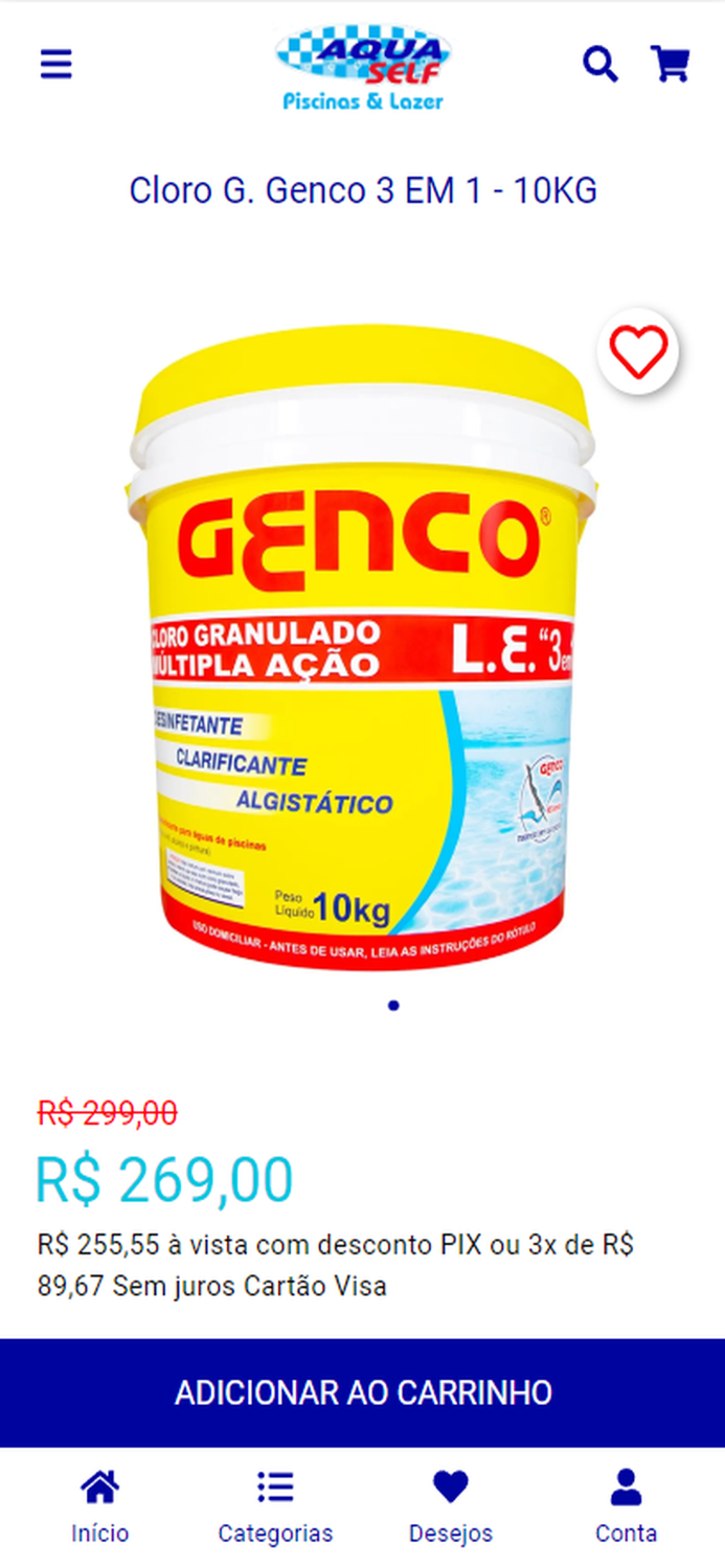 Aqua Self Piscinas and Lazer