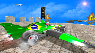 Real Formula Flying Car Stunts Screenshot