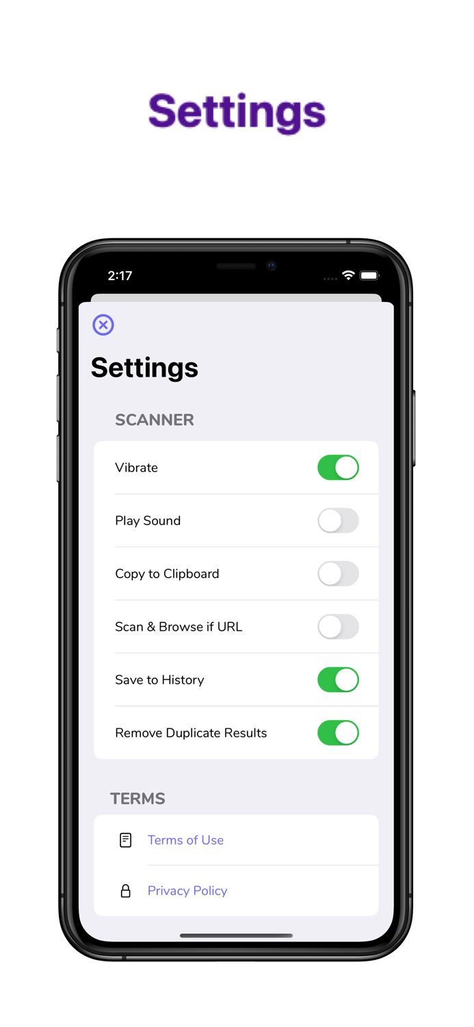 QR Scanner - QR Reader app