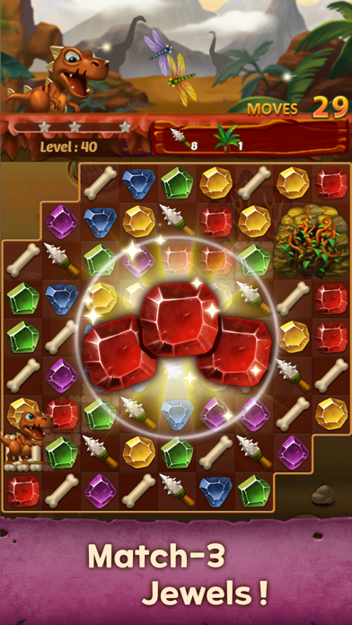 Jewels Dino Age Screenshot