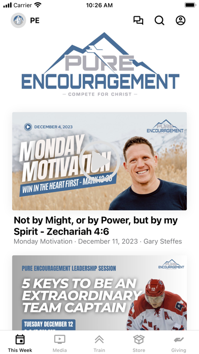 Pure Encouragement Screenshot