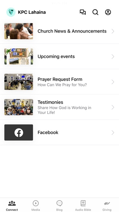 Koinonia Pentecostal Church Screenshot