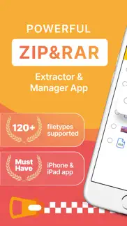 zip - zip & rar archive tool iphone screenshot 1