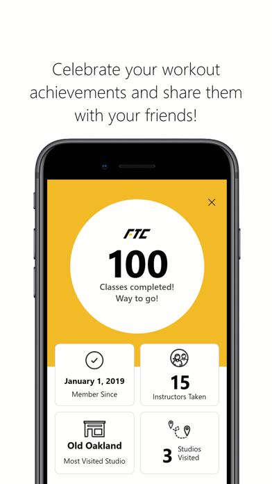 Fitnesse Training Club Screenshot