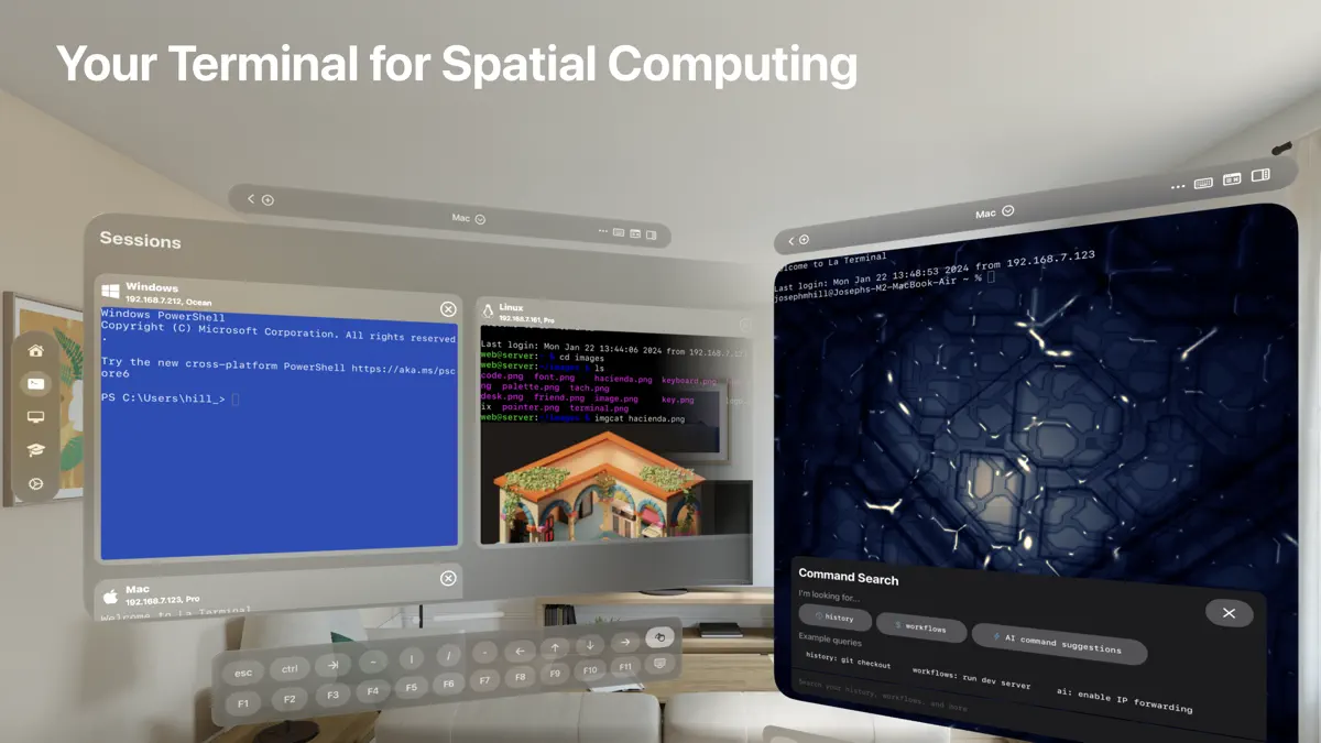 La Terminal - SSH Client screenshot 1