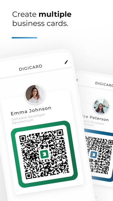 DigiCard - Business Card Screenshot