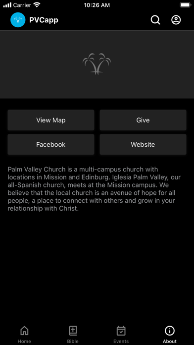 Palm Valley Church - Texas Screenshot