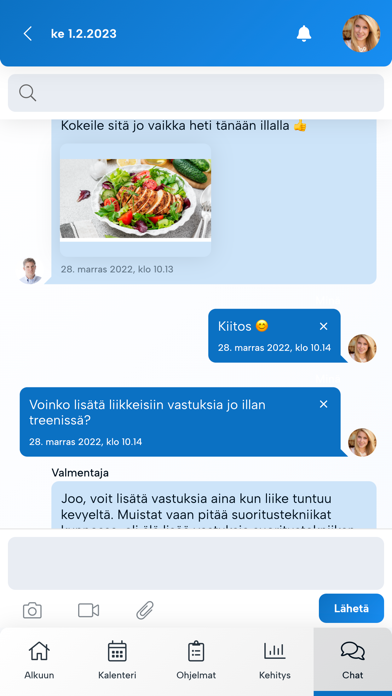 Versus Valmennus Screenshot
