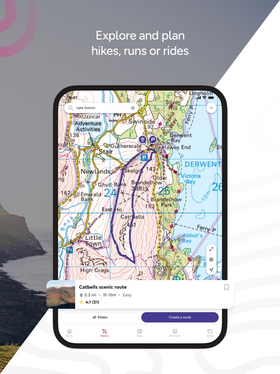 Screenshot #5 pour OS Maps: Walking & Bike Trails