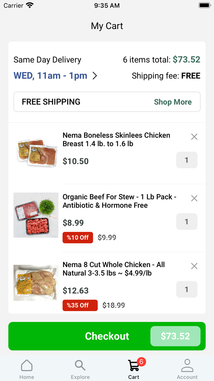 Halalcart Grocery delivery