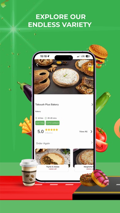Rush: Food & Grocery delivery Screenshot