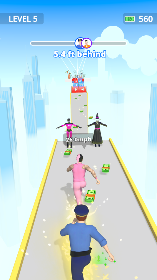 #2. Disguise Run (iOS) Podle: Rollic Games