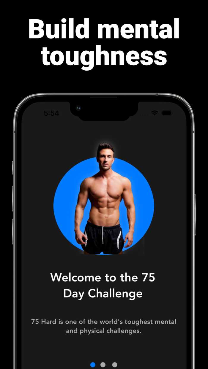 75 Hard Days Fitness Challenge